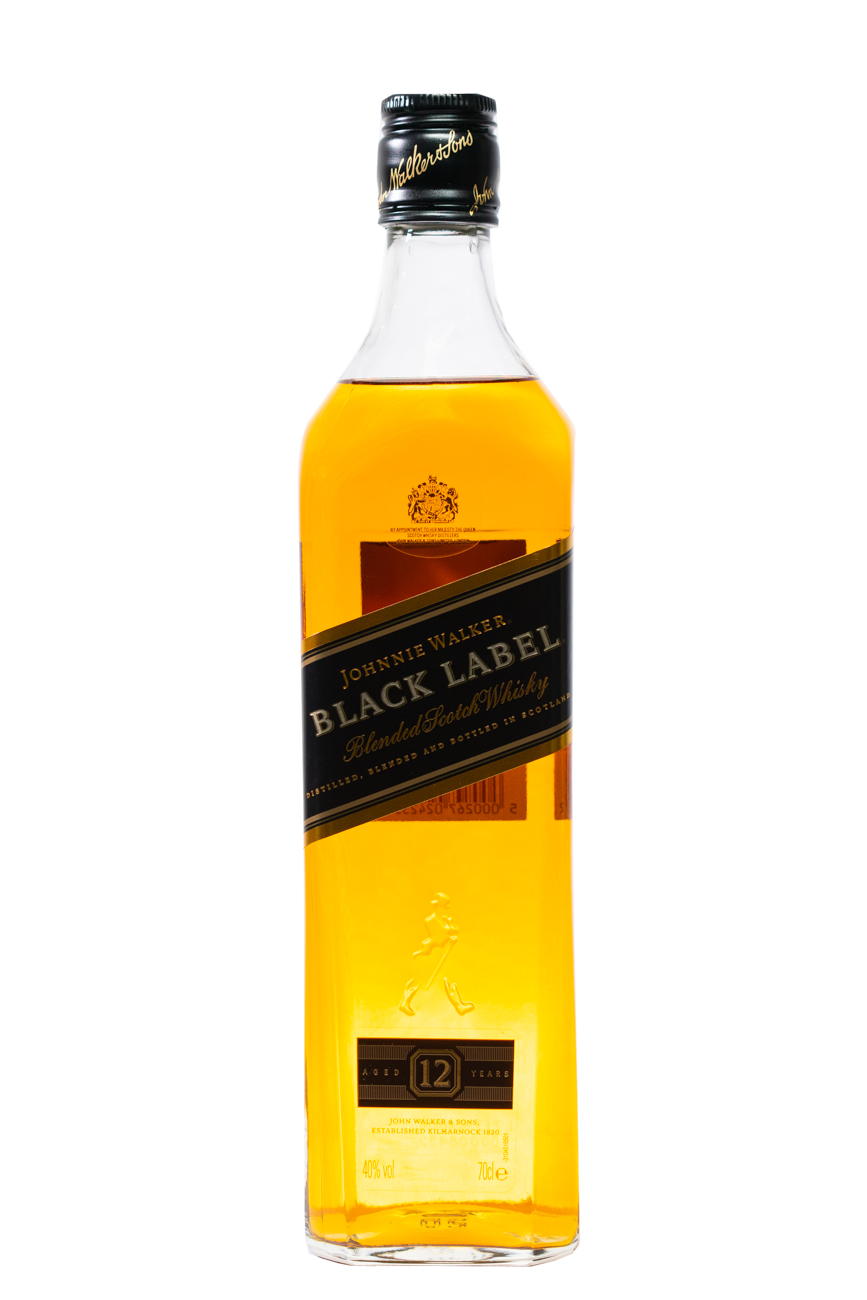 | Black Walker 70cl Label Whisky Bottles Johnnie VIP
