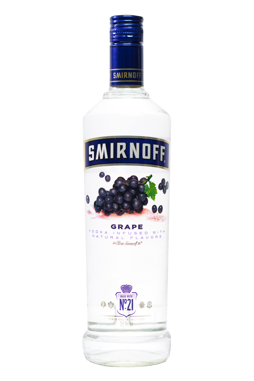 Smirnoff Grape Vodka 75cl VIP Bottles
