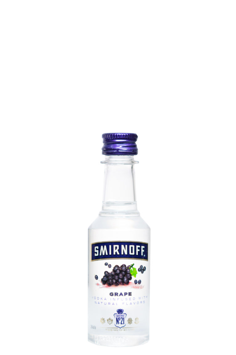 Smirnoff Grape Vodka 5cl VIP Bottles