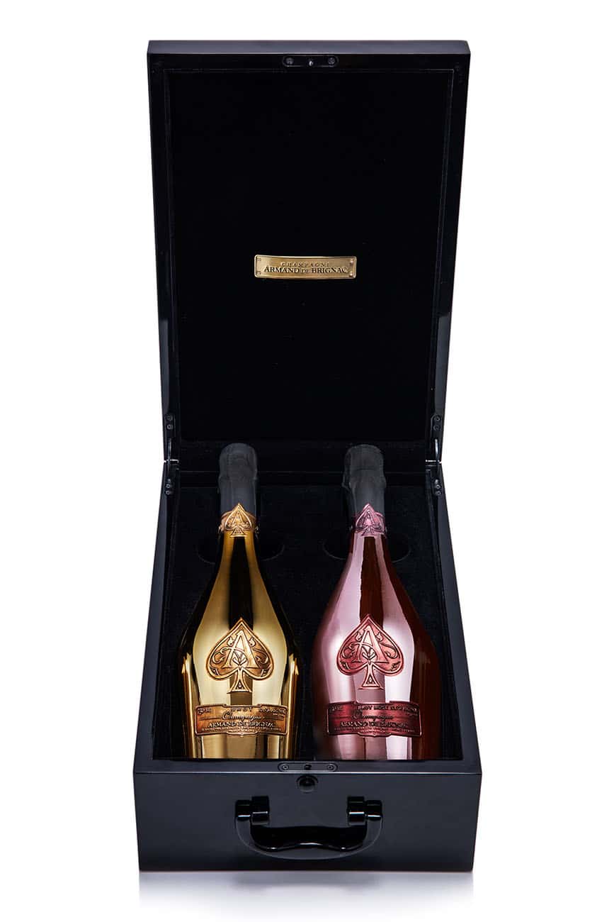 Armand De Brignac Deux Bottles Champagne Gift Set 2 x 75cl