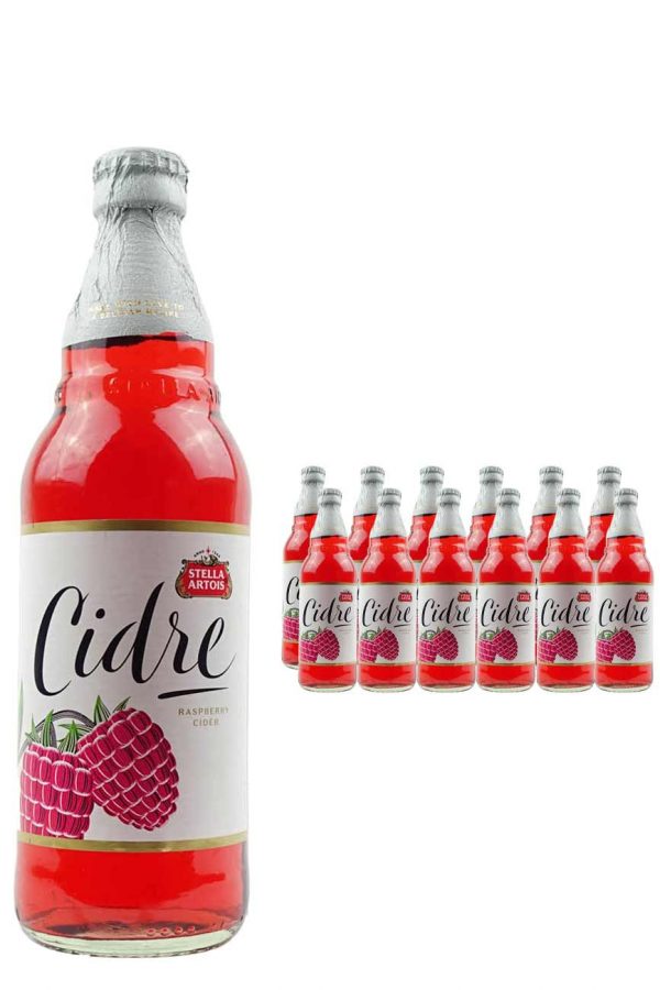 Stella Artois Raspberry Cidre 12 x 50cl Case | VIP Bottles