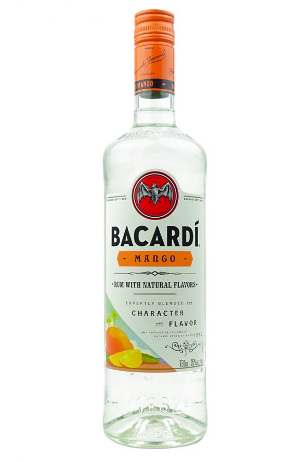 Bacardi Mango Rum 75cl VIP Bottles