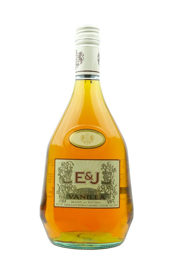 E&J Vanilla Brandy 75cl VIP Bottles