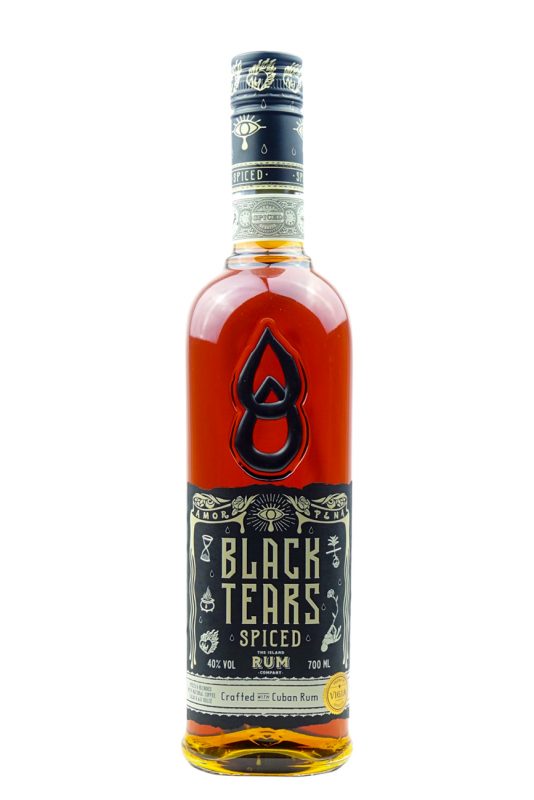 Black Tears Spiced Rum 70cl VIP Bottles