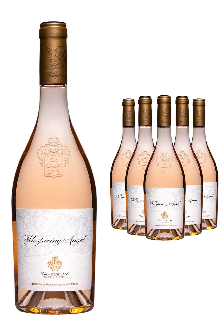 Whispering Angel Rose Wine 6 x 75cl Case - £118.99