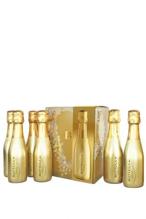 Bottega Gold Prosecco Gift Set 6 x 20cl