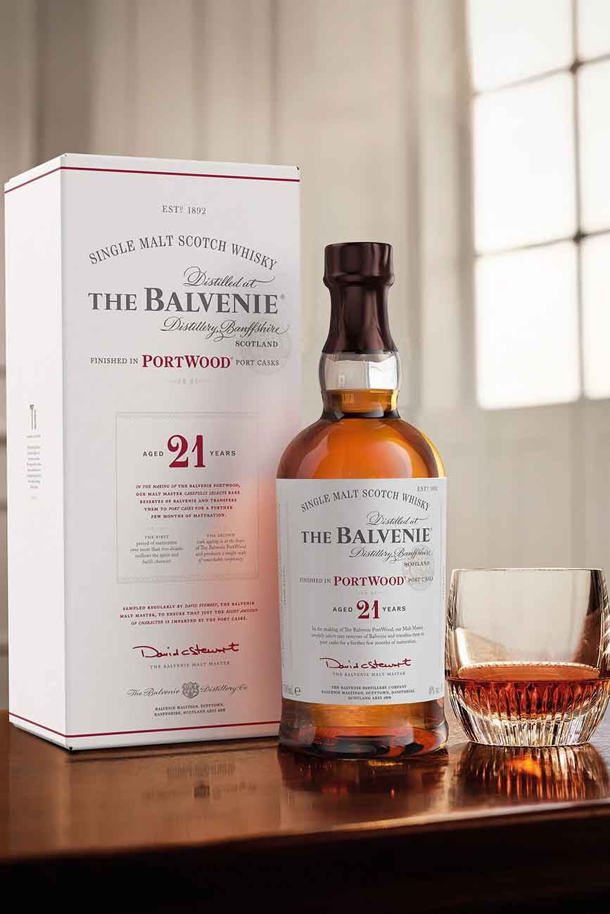 Balvenie 21 Year Old Portwood Whisky 70cl - Image 3