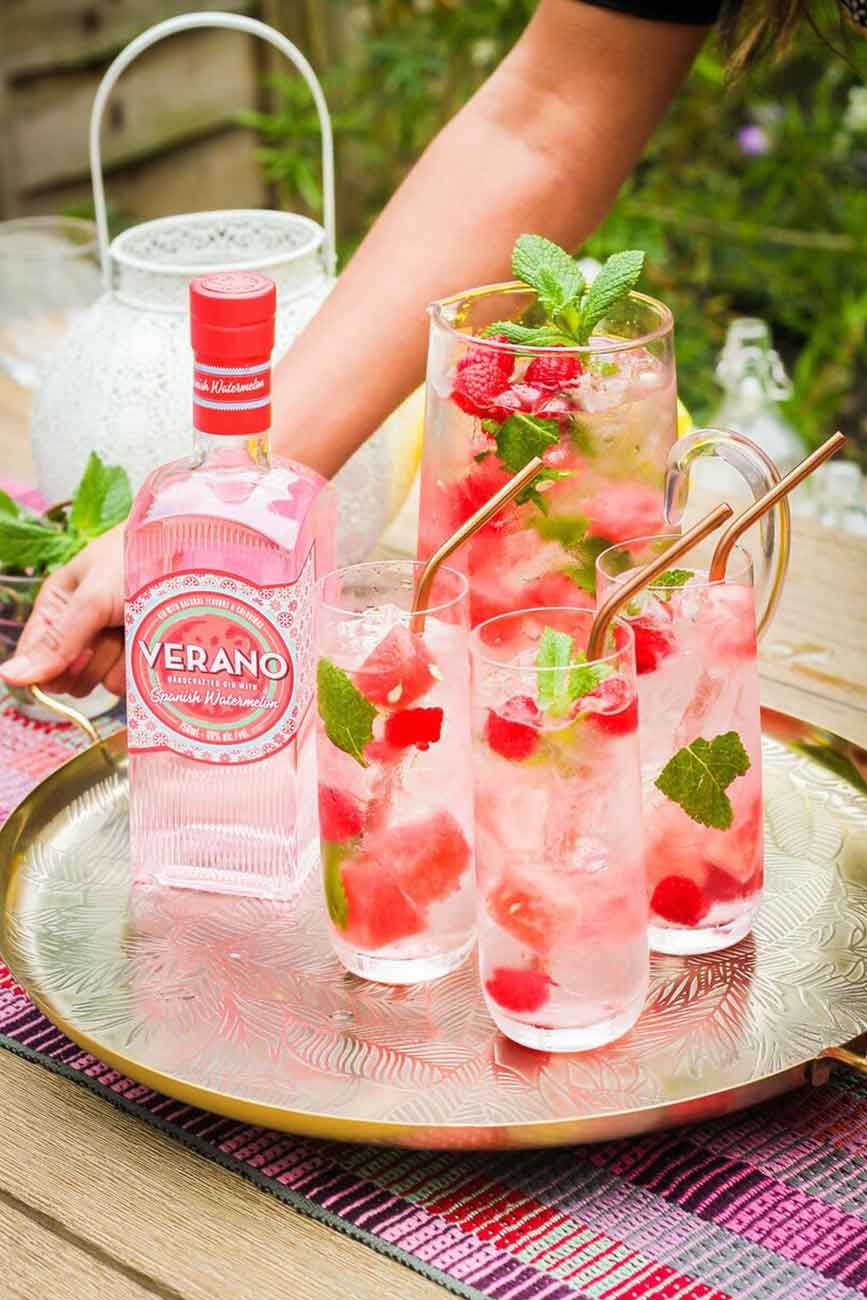 Verano Watermelon Gin 70cl - Image 3