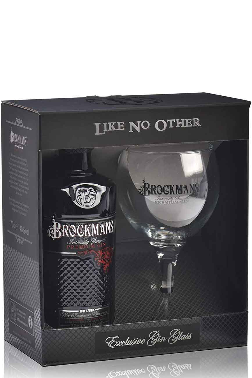 Brockmans Gin Gift Set with Glass 70cl