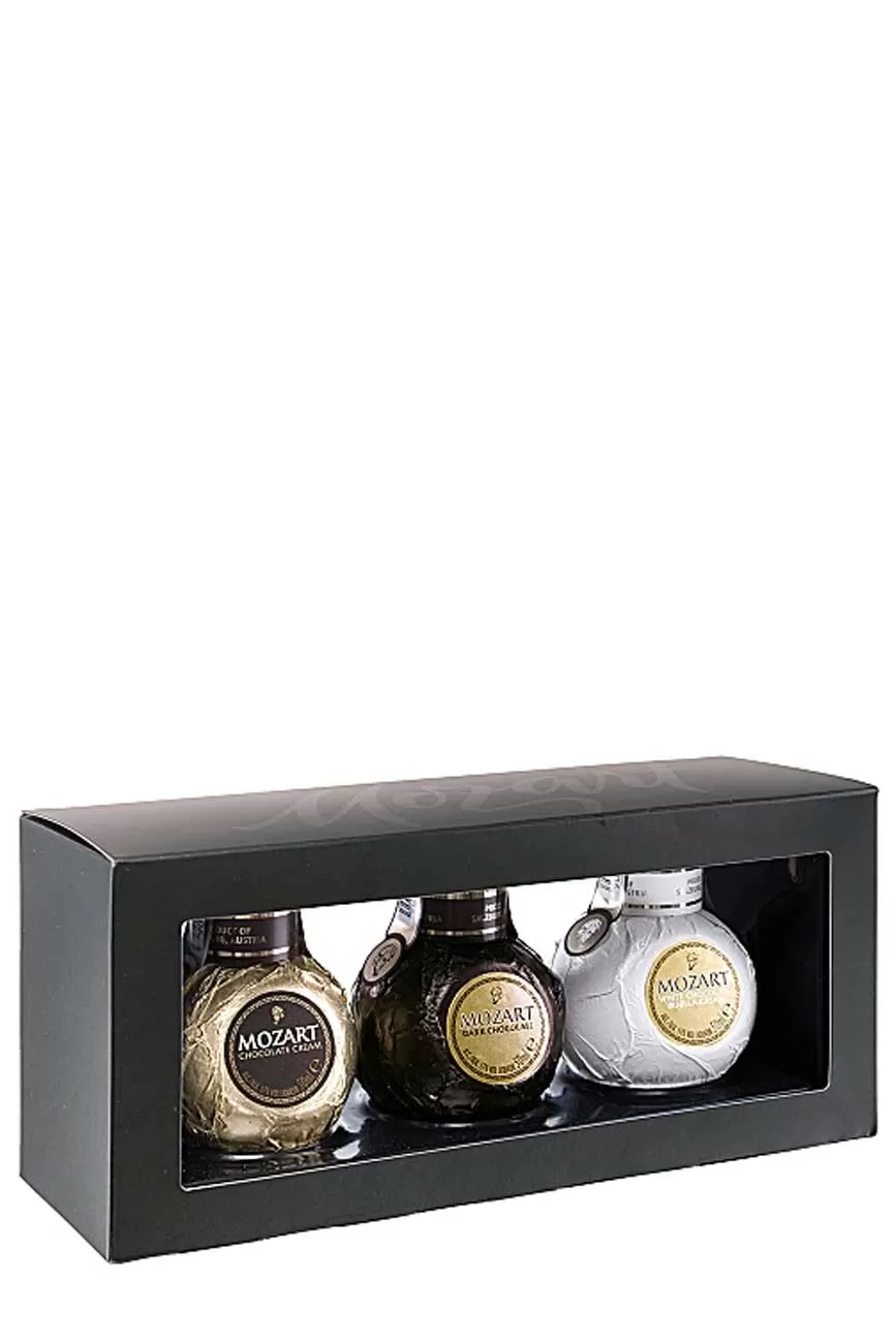 Mozart Chocolate Liqueur Gift Set 3 x 5cl - £13.99