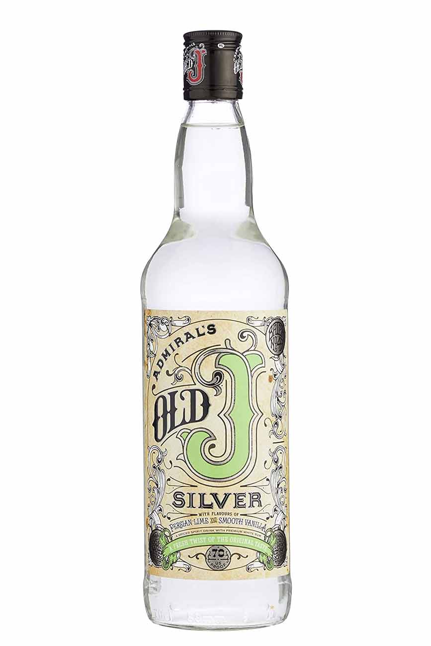 Old J Silver Spiced Rum 70cl
