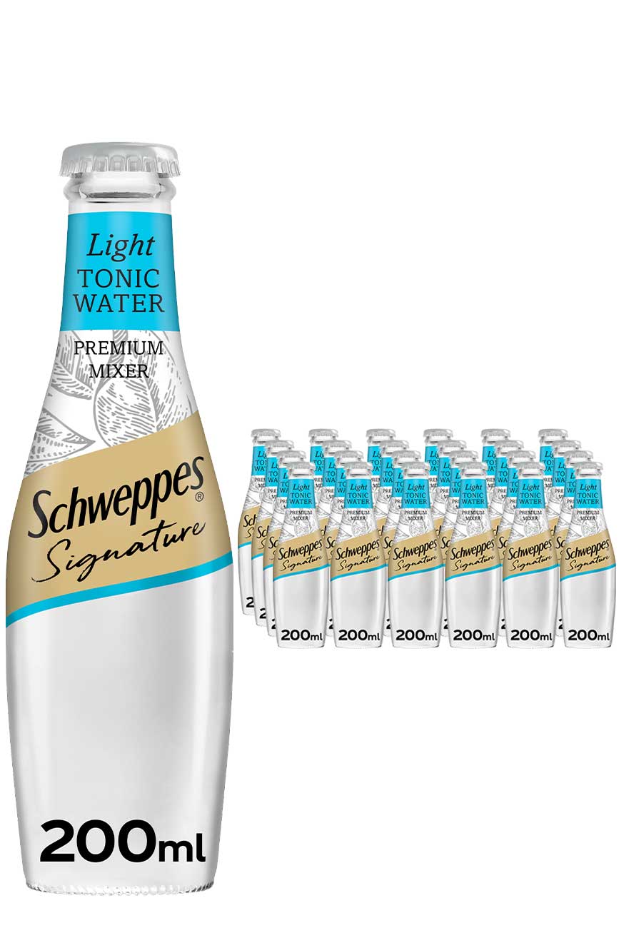respektfuld ægtefælle hale Schweppes Signature Light Tonic Water 24 x 20cl Case | VIP Bottles