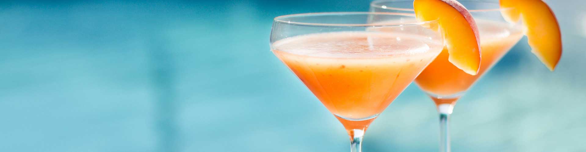 Peach Melbarite Cocktail