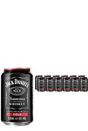 Jack Daniels Whiskey & Coke 12 x 330ml Case