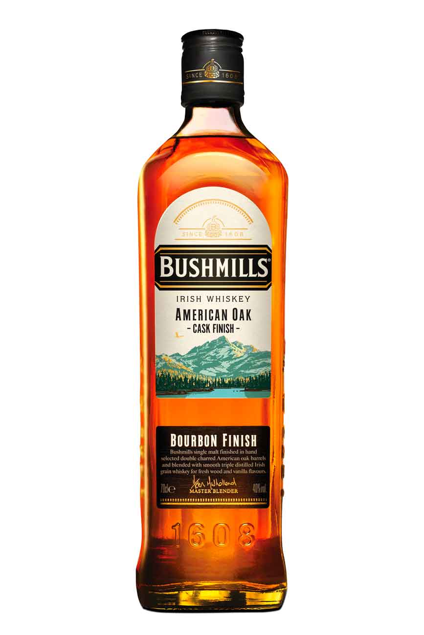 Bushmills American Oak Cask Finish Whiskey 70cl