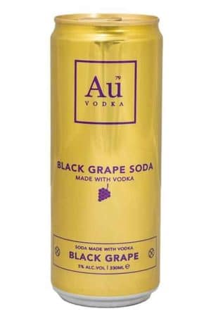 Au Black Grape Vodka Premixed 330ml