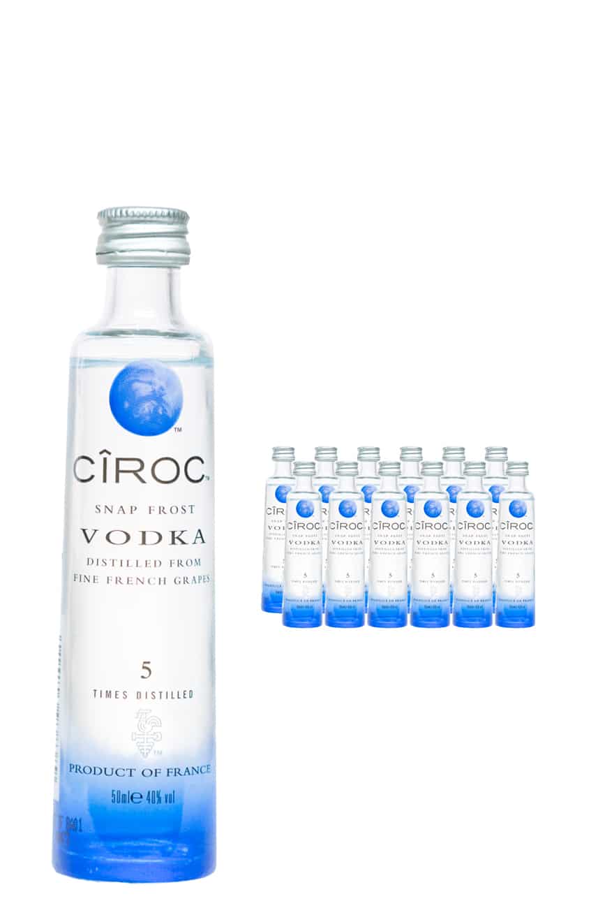 Ciroc Vodka 12 x 5cl Case
