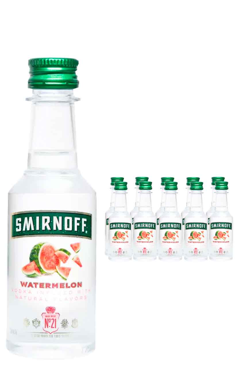 Smirnoff Watermelon Vodka 10 x 5cl Case - £22.99