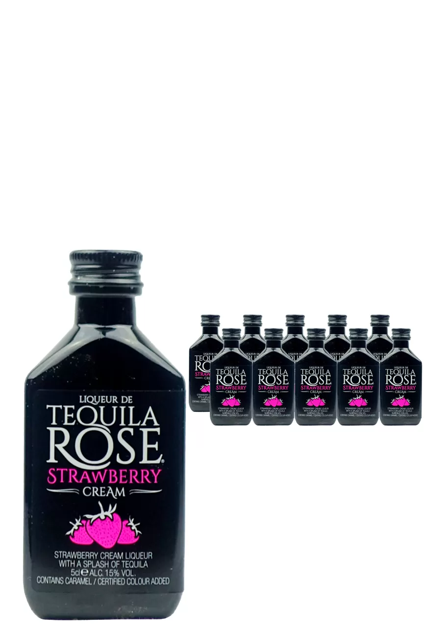 Tequila Rose Strawberry Cream Liqueur 10 x 5cl Case - £17.99