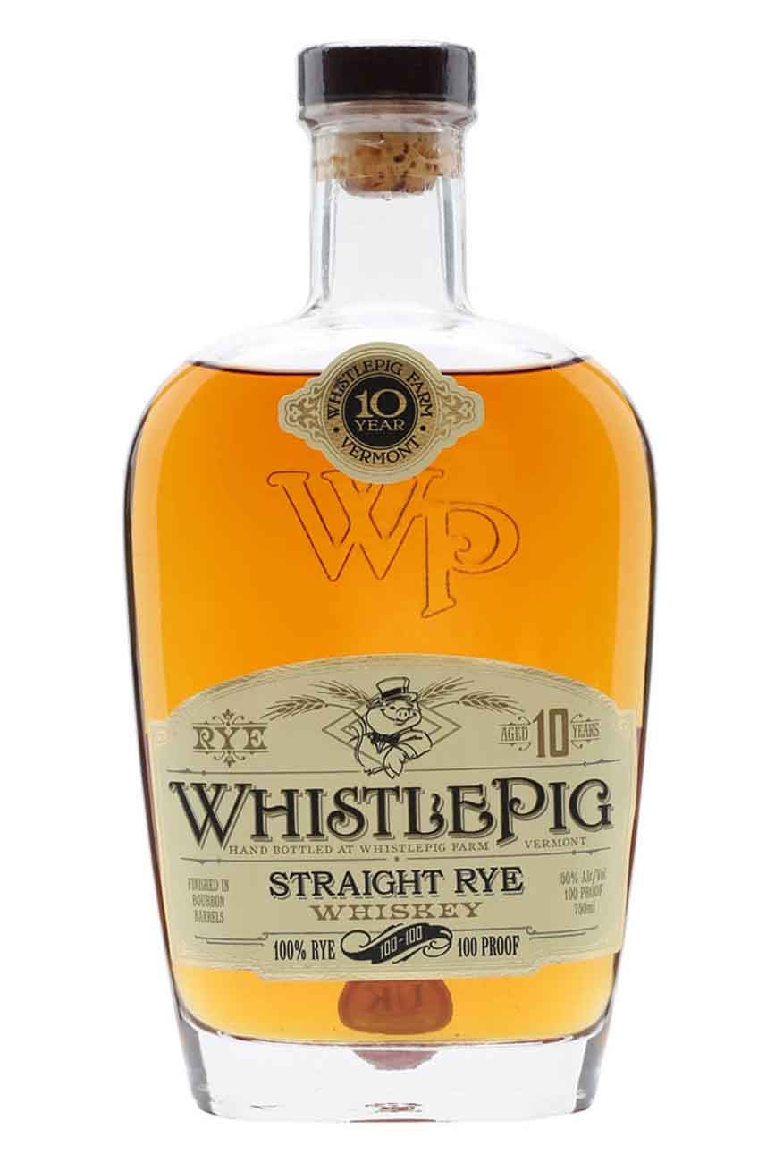 WhistlePig 10 Year Old Rye Whiskey 70cl