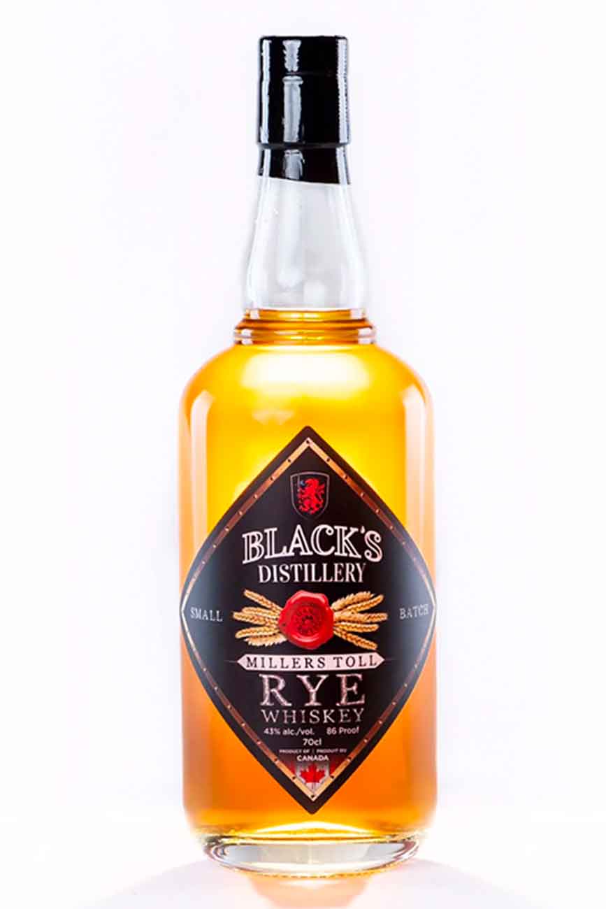 Black's Millers Toll Rye Whiskey 70cl - £32.99