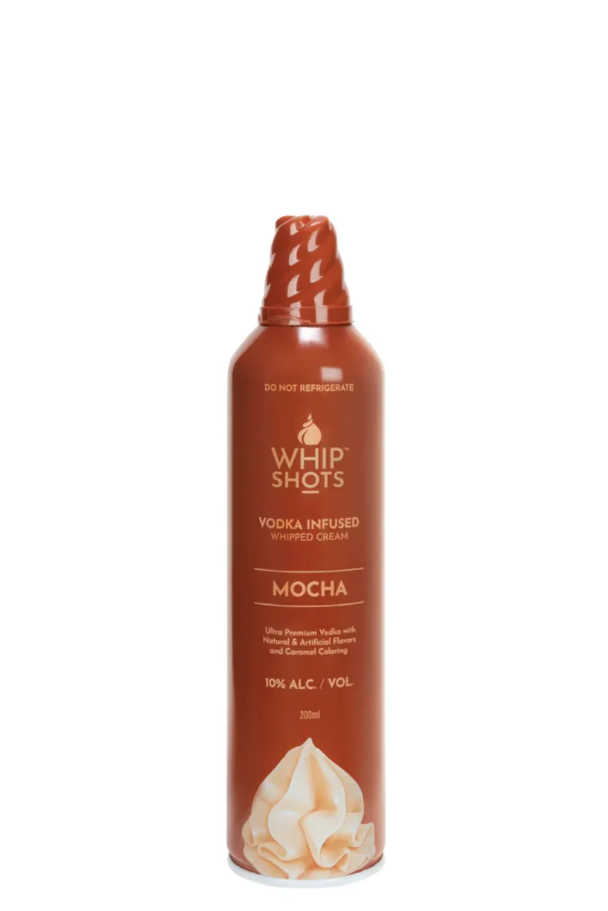 Whip Shots Vodka Infused Mocha Whipped Cream 200ml - £11.49