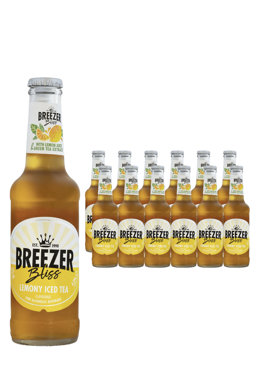 Bacardi Breezer Lemony Iced Tea 12 x 275ml Case | VIP Bottles