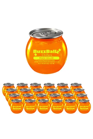 Buzzballz Cocktails Peachballz 24 x 200ml Case