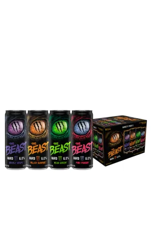 Monster The Beast Unleashed Variety Pack Version 2 12 x 355ml Case
