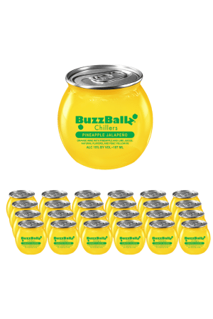 Buzzballz Cocktails Pineapple Jalapeno 24 x 200ml Case
