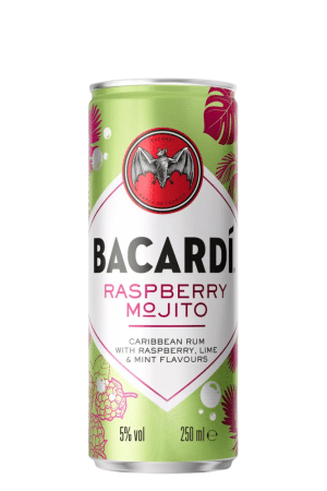 Bacardi Raspberry Mojito Cocktail 250ml