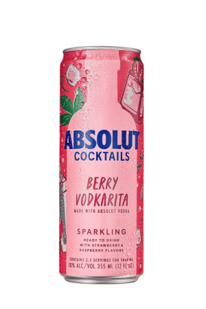 Absolut Berry Vodkarita 355ml