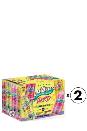 AriZona Hard Lemonade Party Pack 24 x 355ml Case