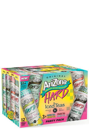 AriZona Hard Tea Party Pack 12 x 355ml Case