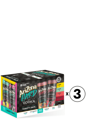 AriZona Hard Tea Party Pack 24 x 355ml Case