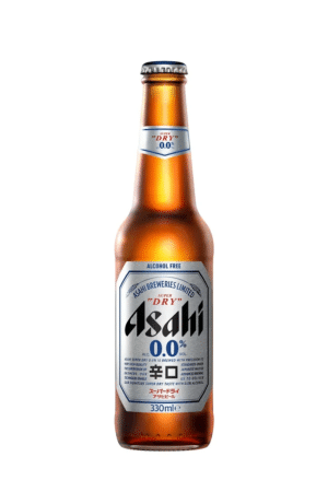 Asahi Super Dry 0.0% Alcohol Free Lager 330ml