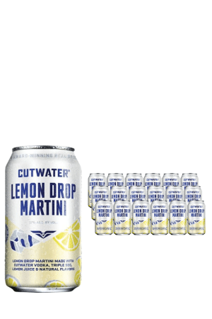 Cutwater Lemon Drop Martini 24 x 355ml Case