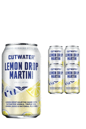 Cutwater Lemon Drop Martini 4 x 355ml Case