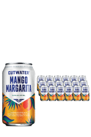 Cutwater Mango Margarita 24 x 355ml Case