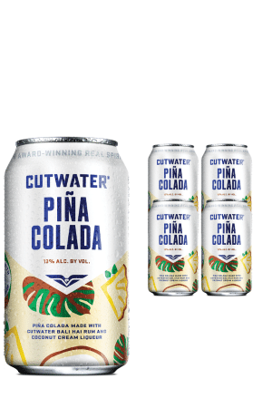 Cutwater Pina Colada 4 x 355ml Case