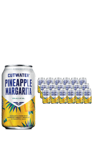 Cutwater Pineapple Margarita 24 x 355ml Case