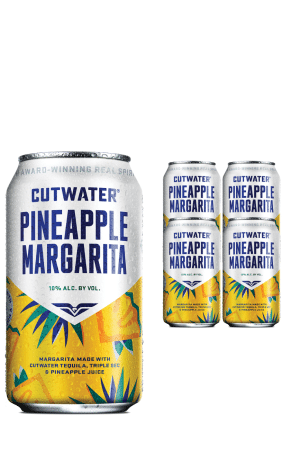Cutwater Pineapple Margarita 4 x 355ml Case