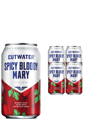 Cutwater Spicy Bloody Mary 4 x 355ml Case