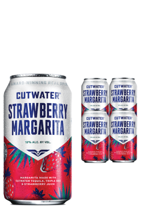 Cutwater Strawberry Margarita 4 x 355ml Case