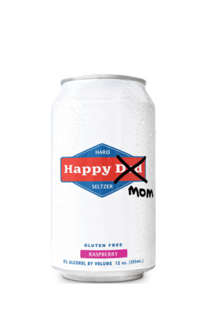 Happy Mom Raspberry Hard Seltzer 355ml