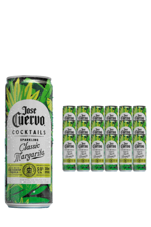 Jose Cuervo Sparkling Classic Margarita Cocktail 24 x 355ml Case