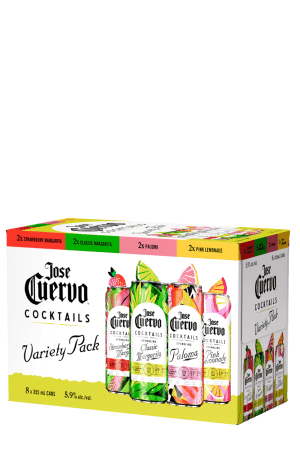 Jose Cuervo Sparkling Cocktails Variety Pack 8 x 355ml Case