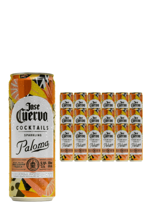 Jose Cuervo Sparkling Paloma Cocktail 24 x 355ml Case