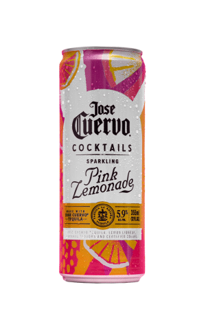 Jose Cuervo Sparkling Pink Lemonade Cocktail 355ml
