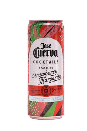 Jose Cuervo Sparkling Strawberry Margarita Cocktail 355ml